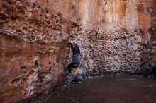 Bouldering in Hueco Tanks on 12/30/2019 with Blue Lizard Climbing and Yoga

Filename: SRM_20191230_1500010.jpg
Aperture: f/3.5
Shutter Speed: 1/100
Body: Canon EOS-1D Mark II
Lens: Canon EF 16-35mm f/2.8 L