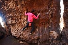 Bouldering in Hueco Tanks on 12/30/2019 with Blue Lizard Climbing and Yoga

Filename: SRM_20191230_1501260.jpg
Aperture: f/3.2
Shutter Speed: 1/100
Body: Canon EOS-1D Mark II
Lens: Canon EF 16-35mm f/2.8 L