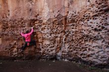 Bouldering in Hueco Tanks on 12/30/2019 with Blue Lizard Climbing and Yoga

Filename: SRM_20191230_1503180.jpg
Aperture: f/4.0
Shutter Speed: 1/100
Body: Canon EOS-1D Mark II
Lens: Canon EF 16-35mm f/2.8 L