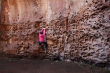 Bouldering in Hueco Tanks on 12/30/2019 with Blue Lizard Climbing and Yoga

Filename: SRM_20191230_1503240.jpg
Aperture: f/4.0
Shutter Speed: 1/100
Body: Canon EOS-1D Mark II
Lens: Canon EF 16-35mm f/2.8 L