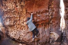 Bouldering in Hueco Tanks on 12/30/2019 with Blue Lizard Climbing and Yoga

Filename: SRM_20191230_1511490.jpg
Aperture: f/2.8
Shutter Speed: 1/80
Body: Canon EOS-1D Mark II
Lens: Canon EF 16-35mm f/2.8 L