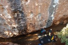 Bouldering in Hueco Tanks on 12/30/2019 with Blue Lizard Climbing and Yoga

Filename: SRM_20191230_1651170.jpg
Aperture: f/3.2
Shutter Speed: 1/200
Body: Canon EOS-1D Mark II
Lens: Canon EF 16-35mm f/2.8 L