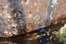 Bouldering in Hueco Tanks on 12/30/2019 with Blue Lizard Climbing and Yoga

Filename: SRM_20191230_1651180.jpg
Aperture: f/3.2
Shutter Speed: 1/200
Body: Canon EOS-1D Mark II
Lens: Canon EF 16-35mm f/2.8 L