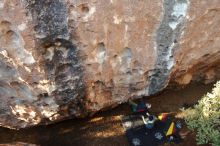 Bouldering in Hueco Tanks on 12/30/2019 with Blue Lizard Climbing and Yoga

Filename: SRM_20191230_1652330.jpg
Aperture: f/3.5
Shutter Speed: 1/200
Body: Canon EOS-1D Mark II
Lens: Canon EF 16-35mm f/2.8 L