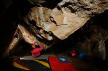 Bouldering in Hueco Tanks on 12/30/2019 with Blue Lizard Climbing and Yoga

Filename: SRM_20191230_1720120.jpg
Aperture: f/8.0
Shutter Speed: 1/250
Body: Canon EOS-1D Mark II
Lens: Canon EF 16-35mm f/2.8 L