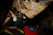 Bouldering in Hueco Tanks on 12/30/2019 with Blue Lizard Climbing and Yoga

Filename: SRM_20191230_1727170.jpg
Aperture: f/8.0
Shutter Speed: 1/250
Body: Canon EOS-1D Mark II
Lens: Canon EF 16-35mm f/2.8 L