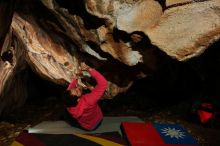 Bouldering in Hueco Tanks on 12/30/2019 with Blue Lizard Climbing and Yoga

Filename: SRM_20191230_1729370.jpg
Aperture: f/8.0
Shutter Speed: 1/250
Body: Canon EOS-1D Mark II
Lens: Canon EF 16-35mm f/2.8 L