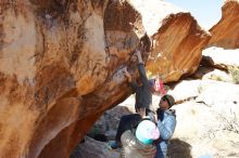 Bouldering in Hueco Tanks on 12/31/2019 with Blue Lizard Climbing and Yoga

Filename: SRM_20191231_1110230.jpg
Aperture: f/7.1
Shutter Speed: 1/320
Body: Canon EOS-1D Mark II
Lens: Canon EF 16-35mm f/2.8 L