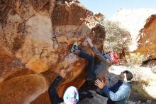 Bouldering in Hueco Tanks on 12/31/2019 with Blue Lizard Climbing and Yoga

Filename: SRM_20191231_1110370.jpg
Aperture: f/5.6
Shutter Speed: 1/320
Body: Canon EOS-1D Mark II
Lens: Canon EF 16-35mm f/2.8 L