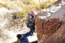 Bouldering in Hueco Tanks on 12/31/2019 with Blue Lizard Climbing and Yoga

Filename: SRM_20191231_1115550.jpg
Aperture: f/4.5
Shutter Speed: 1/320
Body: Canon EOS-1D Mark II
Lens: Canon EF 16-35mm f/2.8 L