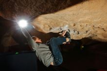 Bouldering in Hueco Tanks on 12/31/2019 with Blue Lizard Climbing and Yoga

Filename: SRM_20191231_1209000.jpg
Aperture: f/8.0
Shutter Speed: 1/250
Body: Canon EOS-1D Mark II
Lens: Canon EF 16-35mm f/2.8 L