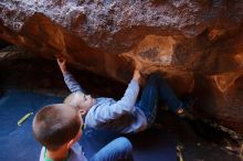 Bouldering in Hueco Tanks on 12/31/2019 with Blue Lizard Climbing and Yoga

Filename: SRM_20191231_1223230.jpg
Aperture: f/4.0
Shutter Speed: 1/200
Body: Canon EOS-1D Mark II
Lens: Canon EF 16-35mm f/2.8 L