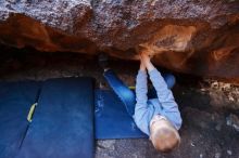 Bouldering in Hueco Tanks on 12/31/2019 with Blue Lizard Climbing and Yoga

Filename: SRM_20191231_1224220.jpg
Aperture: f/4.0
Shutter Speed: 1/200
Body: Canon EOS-1D Mark II
Lens: Canon EF 16-35mm f/2.8 L