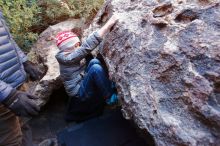 Bouldering in Hueco Tanks on 12/31/2019 with Blue Lizard Climbing and Yoga

Filename: SRM_20191231_1226170.jpg
Aperture: f/4.0
Shutter Speed: 1/200
Body: Canon EOS-1D Mark II
Lens: Canon EF 16-35mm f/2.8 L