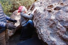 Bouldering in Hueco Tanks on 12/31/2019 with Blue Lizard Climbing and Yoga

Filename: SRM_20191231_1226180.jpg
Aperture: f/4.0
Shutter Speed: 1/200
Body: Canon EOS-1D Mark II
Lens: Canon EF 16-35mm f/2.8 L