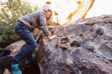 Bouldering in Hueco Tanks on 12/31/2019 with Blue Lizard Climbing and Yoga

Filename: SRM_20191231_1226240.jpg
Aperture: f/4.0
Shutter Speed: 1/200
Body: Canon EOS-1D Mark II
Lens: Canon EF 16-35mm f/2.8 L