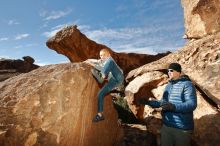 Bouldering in Hueco Tanks on 12/31/2019 with Blue Lizard Climbing and Yoga

Filename: SRM_20191231_1241290.jpg
Aperture: f/8.0
Shutter Speed: 1/250
Body: Canon EOS-1D Mark II
Lens: Canon EF 16-35mm f/2.8 L