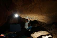 Bouldering in Hueco Tanks on 12/31/2019 with Blue Lizard Climbing and Yoga

Filename: SRM_20191231_1246330.jpg
Aperture: f/8.0
Shutter Speed: 1/200
Body: Canon EOS-1D Mark II
Lens: Canon EF 16-35mm f/2.8 L