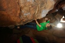 Bouldering in Hueco Tanks on 12/31/2019 with Blue Lizard Climbing and Yoga

Filename: SRM_20191231_1256440.jpg
Aperture: f/8.0
Shutter Speed: 1/250
Body: Canon EOS-1D Mark II
Lens: Canon EF 16-35mm f/2.8 L