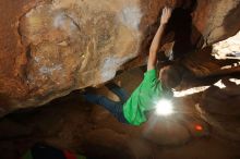 Bouldering in Hueco Tanks on 12/31/2019 with Blue Lizard Climbing and Yoga

Filename: SRM_20191231_1256510.jpg
Aperture: f/8.0
Shutter Speed: 1/250
Body: Canon EOS-1D Mark II
Lens: Canon EF 16-35mm f/2.8 L