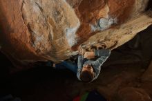 Bouldering in Hueco Tanks on 12/31/2019 with Blue Lizard Climbing and Yoga

Filename: SRM_20191231_1310350.jpg
Aperture: f/8.0
Shutter Speed: 1/250
Body: Canon EOS-1D Mark II
Lens: Canon EF 16-35mm f/2.8 L