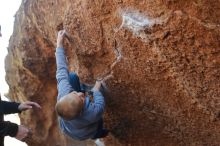 Bouldering in Hueco Tanks on 12/31/2019 with Blue Lizard Climbing and Yoga

Filename: SRM_20191231_1420250.jpg
Aperture: f/2.8
Shutter Speed: 1/250
Body: Canon EOS-1D Mark II
Lens: Canon EF 50mm f/1.8 II