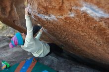 Bouldering in Hueco Tanks on 12/31/2019 with Blue Lizard Climbing and Yoga

Filename: SRM_20191231_1428500.jpg
Aperture: f/2.8
Shutter Speed: 1/400
Body: Canon EOS-1D Mark II
Lens: Canon EF 50mm f/1.8 II