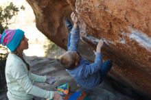 Bouldering in Hueco Tanks on 12/31/2019 with Blue Lizard Climbing and Yoga

Filename: SRM_20191231_1435050.jpg
Aperture: f/2.8
Shutter Speed: 1/500
Body: Canon EOS-1D Mark II
Lens: Canon EF 50mm f/1.8 II