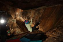 Bouldering in Hueco Tanks on 12/31/2019 with Blue Lizard Climbing and Yoga

Filename: SRM_20191231_1721070.jpg
Aperture: f/8.0
Shutter Speed: 1/250
Body: Canon EOS-1D Mark II
Lens: Canon EF 16-35mm f/2.8 L