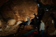 Bouldering in Hueco Tanks on 12/31/2019 with Blue Lizard Climbing and Yoga

Filename: SRM_20191231_1738540.jpg
Aperture: f/6.3
Shutter Speed: 1/250
Body: Canon EOS-1D Mark II
Lens: Canon EF 16-35mm f/2.8 L