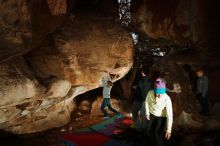 Bouldering in Hueco Tanks on 12/31/2019 with Blue Lizard Climbing and Yoga

Filename: SRM_20191231_1740260.jpg
Aperture: f/5.6
Shutter Speed: 1/250
Body: Canon EOS-1D Mark II
Lens: Canon EF 16-35mm f/2.8 L