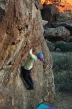 Bouldering in Hueco Tanks on 12/31/2019 with Blue Lizard Climbing and Yoga

Filename: SRM_20191231_1813510.jpg
Aperture: f/3.5
Shutter Speed: 1/250
Body: Canon EOS-1D Mark II
Lens: Canon EF 50mm f/1.8 II