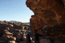 Bouldering in Hueco Tanks on 01/01/2020 with Blue Lizard Climbing and Yoga

Filename: SRM_20200101_1051450.jpg
Aperture: f/8.0
Shutter Speed: 1/250
Body: Canon EOS-1D Mark II
Lens: Canon EF 16-35mm f/2.8 L