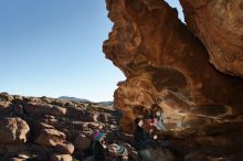 Bouldering in Hueco Tanks on 01/01/2020 with Blue Lizard Climbing and Yoga

Filename: SRM_20200101_1054120.jpg
Aperture: f/8.0
Shutter Speed: 1/250
Body: Canon EOS-1D Mark II
Lens: Canon EF 16-35mm f/2.8 L