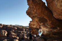 Bouldering in Hueco Tanks on 01/01/2020 with Blue Lizard Climbing and Yoga

Filename: SRM_20200101_1055210.jpg
Aperture: f/8.0
Shutter Speed: 1/250
Body: Canon EOS-1D Mark II
Lens: Canon EF 16-35mm f/2.8 L