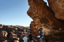 Bouldering in Hueco Tanks on 01/01/2020 with Blue Lizard Climbing and Yoga

Filename: SRM_20200101_1057070.jpg
Aperture: f/8.0
Shutter Speed: 1/250
Body: Canon EOS-1D Mark II
Lens: Canon EF 16-35mm f/2.8 L