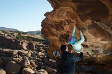 Bouldering in Hueco Tanks on 01/01/2020 with Blue Lizard Climbing and Yoga

Filename: SRM_20200101_1110010.jpg
Aperture: f/5.6
Shutter Speed: 1/250
Body: Canon EOS-1D Mark II
Lens: Canon EF 50mm f/1.8 II