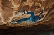 Bouldering in Hueco Tanks on 01/01/2020 with Blue Lizard Climbing and Yoga

Filename: SRM_20200101_1115400.jpg
Aperture: f/5.6
Shutter Speed: 1/250
Body: Canon EOS-1D Mark II
Lens: Canon EF 50mm f/1.8 II