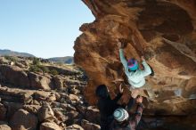 Bouldering in Hueco Tanks on 01/01/2020 with Blue Lizard Climbing and Yoga

Filename: SRM_20200101_1121470.jpg
Aperture: f/5.6
Shutter Speed: 1/250
Body: Canon EOS-1D Mark II
Lens: Canon EF 50mm f/1.8 II