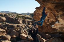 Bouldering in Hueco Tanks on 01/01/2020 with Blue Lizard Climbing and Yoga

Filename: SRM_20200101_1123010.jpg
Aperture: f/5.6
Shutter Speed: 1/250
Body: Canon EOS-1D Mark II
Lens: Canon EF 50mm f/1.8 II