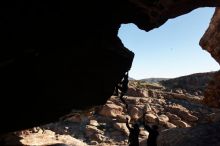 Bouldering in Hueco Tanks on 01/01/2020 with Blue Lizard Climbing and Yoga

Filename: SRM_20200101_1133112.jpg
Aperture: f/8.0
Shutter Speed: 1/250
Body: Canon EOS-1D Mark II
Lens: Canon EF 16-35mm f/2.8 L