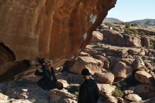 Bouldering in Hueco Tanks on 01/01/2020 with Blue Lizard Climbing and Yoga

Filename: SRM_20200101_1141041.jpg
Aperture: f/8.0
Shutter Speed: 1/250
Body: Canon EOS-1D Mark II
Lens: Canon EF 50mm f/1.8 II