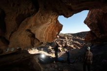 Bouldering in Hueco Tanks on 01/01/2020 with Blue Lizard Climbing and Yoga

Filename: SRM_20200101_1147210.jpg
Aperture: f/8.0
Shutter Speed: 1/250
Body: Canon EOS-1D Mark II
Lens: Canon EF 16-35mm f/2.8 L