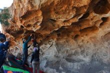 Bouldering in Hueco Tanks on 01/01/2020 with Blue Lizard Climbing and Yoga

Filename: SRM_20200101_1517180.jpg
Aperture: f/5.6
Shutter Speed: 1/250
Body: Canon EOS-1D Mark II
Lens: Canon EF 16-35mm f/2.8 L