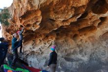 Bouldering in Hueco Tanks on 01/01/2020 with Blue Lizard Climbing and Yoga

Filename: SRM_20200101_1517410.jpg
Aperture: f/5.6
Shutter Speed: 1/250
Body: Canon EOS-1D Mark II
Lens: Canon EF 16-35mm f/2.8 L