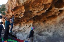 Bouldering in Hueco Tanks on 01/01/2020 with Blue Lizard Climbing and Yoga

Filename: SRM_20200101_1517440.jpg
Aperture: f/5.6
Shutter Speed: 1/250
Body: Canon EOS-1D Mark II
Lens: Canon EF 16-35mm f/2.8 L