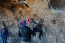 Bouldering in Hueco Tanks on 01/01/2020 with Blue Lizard Climbing and Yoga

Filename: SRM_20200101_1546560.jpg
Aperture: f/3.5
Shutter Speed: 1/250
Body: Canon EOS-1D Mark II
Lens: Canon EF 50mm f/1.8 II