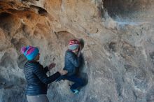 Bouldering in Hueco Tanks on 01/01/2020 with Blue Lizard Climbing and Yoga

Filename: SRM_20200101_1547030.jpg
Aperture: f/3.5
Shutter Speed: 1/250
Body: Canon EOS-1D Mark II
Lens: Canon EF 50mm f/1.8 II