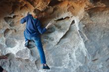 Bouldering in Hueco Tanks on 01/01/2020 with Blue Lizard Climbing and Yoga

Filename: SRM_20200101_1554220.jpg
Aperture: f/2.2
Shutter Speed: 1/250
Body: Canon EOS-1D Mark II
Lens: Canon EF 50mm f/1.8 II