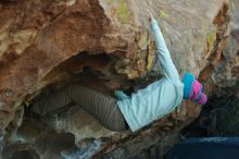 Bouldering in Hueco Tanks on 01/01/2020 with Blue Lizard Climbing and Yoga

Filename: SRM_20200101_1629280.jpg
Aperture: f/3.5
Shutter Speed: 1/320
Body: Canon EOS-1D Mark II
Lens: Canon EF 50mm f/1.8 II